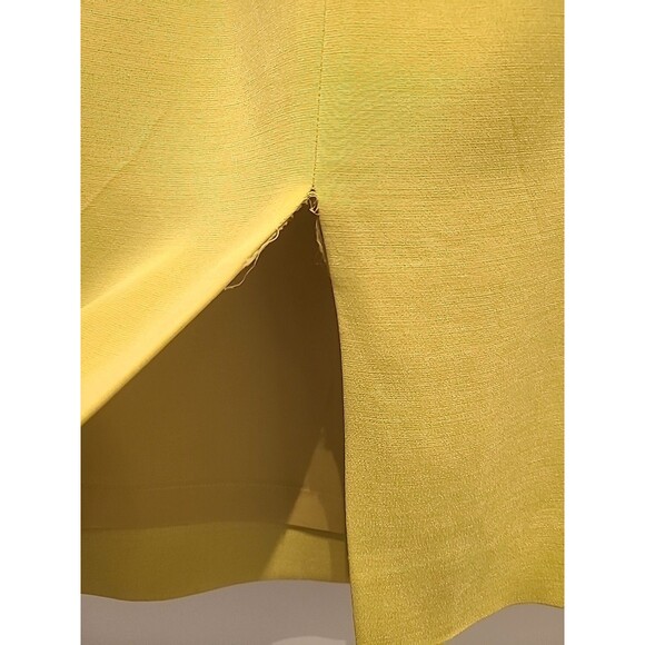 Vintage short Sleeve.Dana Buchanan Silk Skirt Suit Women’s size 6, 3 Pc Set Lime - Picture 12 of 16